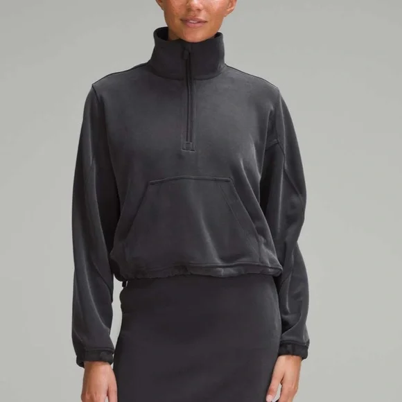 Lululemon Women’s Brushed Softstreme Half Zip Sweater - Picture 6 of 7